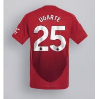 Maglia Calcio Manchester United Manuel Ugarte #25 Prima Divisa 2024-25 Manica Corta